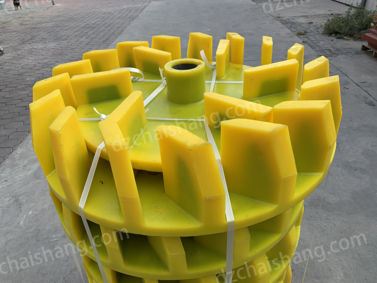 flotation machine parts impeller and stator,PU impeller and cover plate