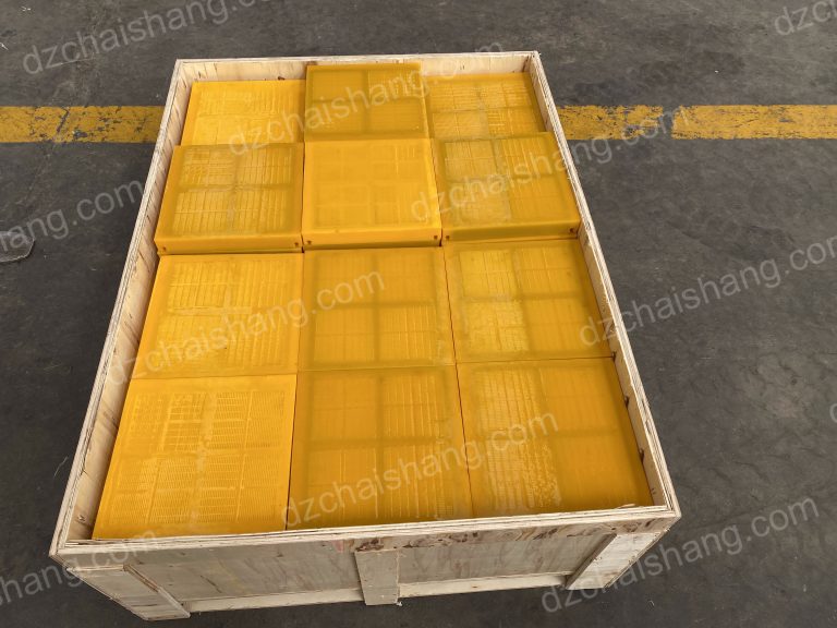 Chinese Urethane circular vibrating sieve,vibrator tensioned Urethane Deck Custom-made minerial