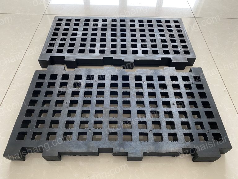 China Urethane modular screen minerial,vibrating PU trommel Media Custom-made Mining