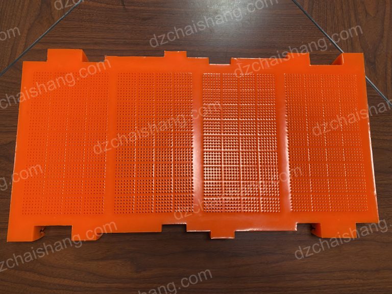 Urethane fine screen ODM,linear vibrating Polyurethanemesh Made to order minerial