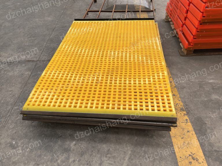 Factory vibrator flip flop Polyurethane mesh Aggregate,direct selling shaker flip flop Urethane plate Ore