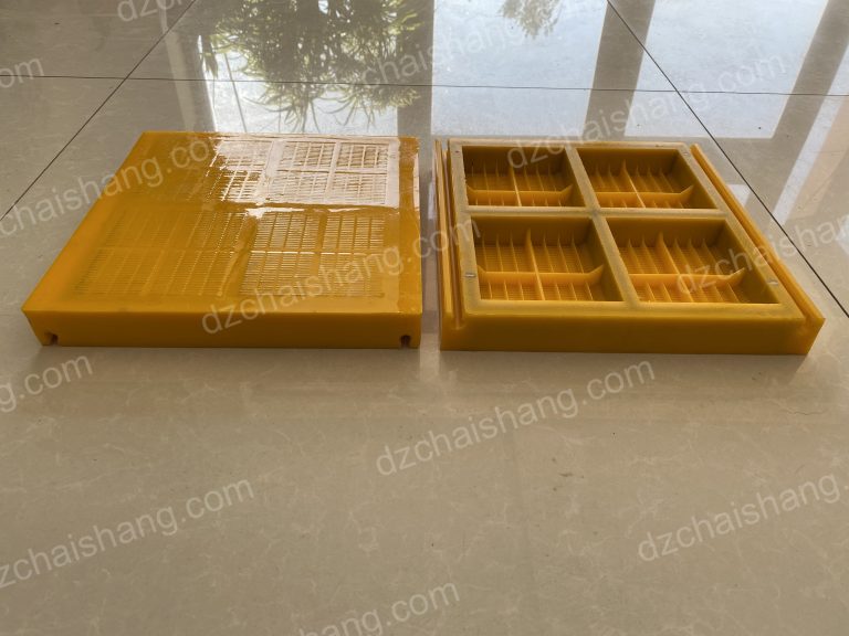 Competitive price tensioned Polyurethane Deck,Factory shaker tension PU Deck Mining