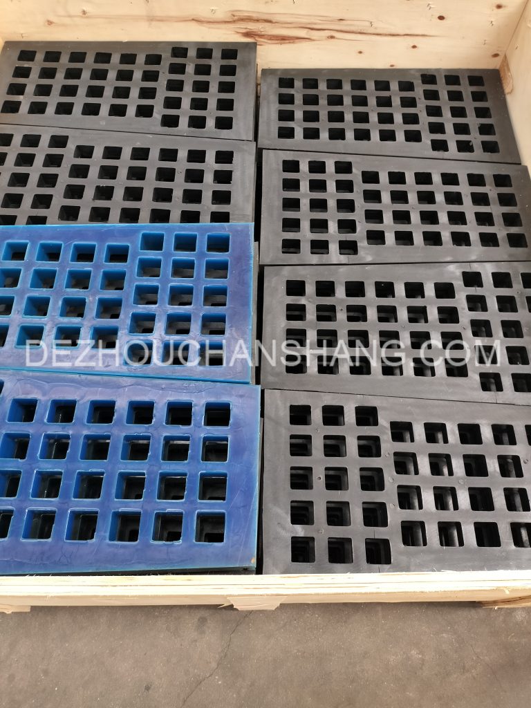 Competitive price trommel PU screen,direct trade vibrator linear vibrating PU panel