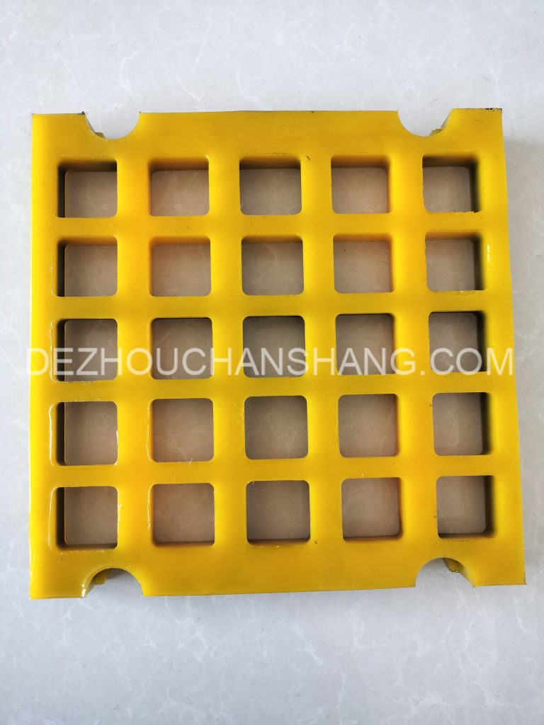 wholesale vibrating Polyurethane screen,vibrating Urethane circular vibrating Deck ODM