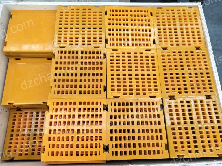 Pu Screen Mesh Coated Wire Screen Panel, pu Vibrating Tan Seula