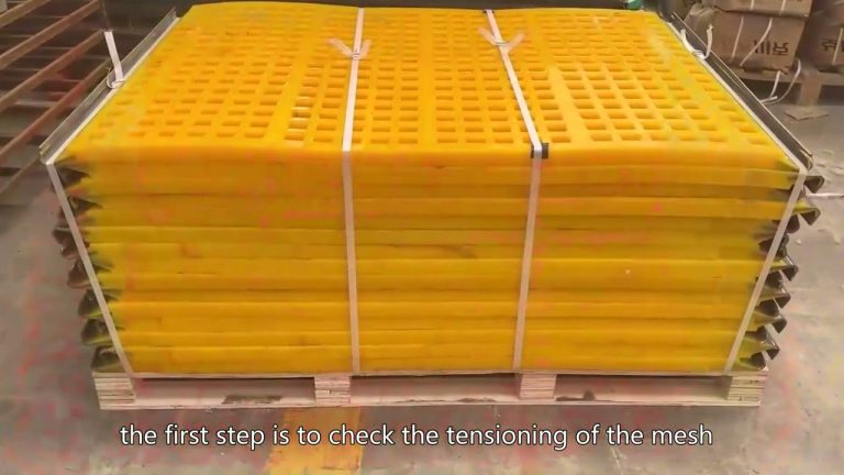 vibrating screen rubber panel,polyurethane rubber screen panel