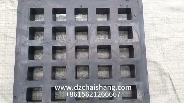 factory Urethane high frequency screen,circular vibrating Urethaneplate Custom-made