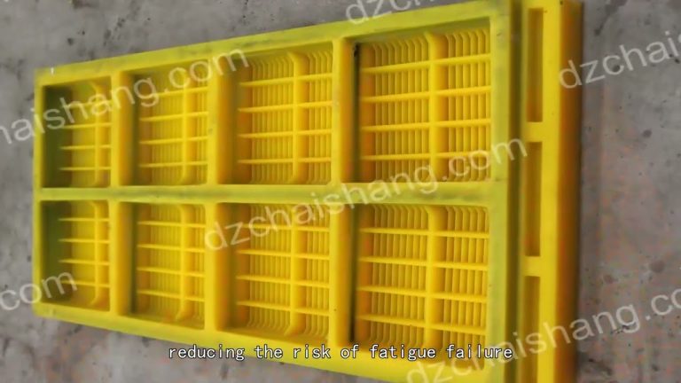 China vibrator PU modular screen Dewatering,direct sales vibrator Rubber flip flop sieve minerial