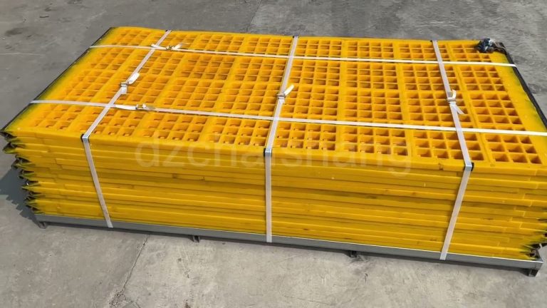 High quality tailings dewatering screen meshes polyurethane screen panels